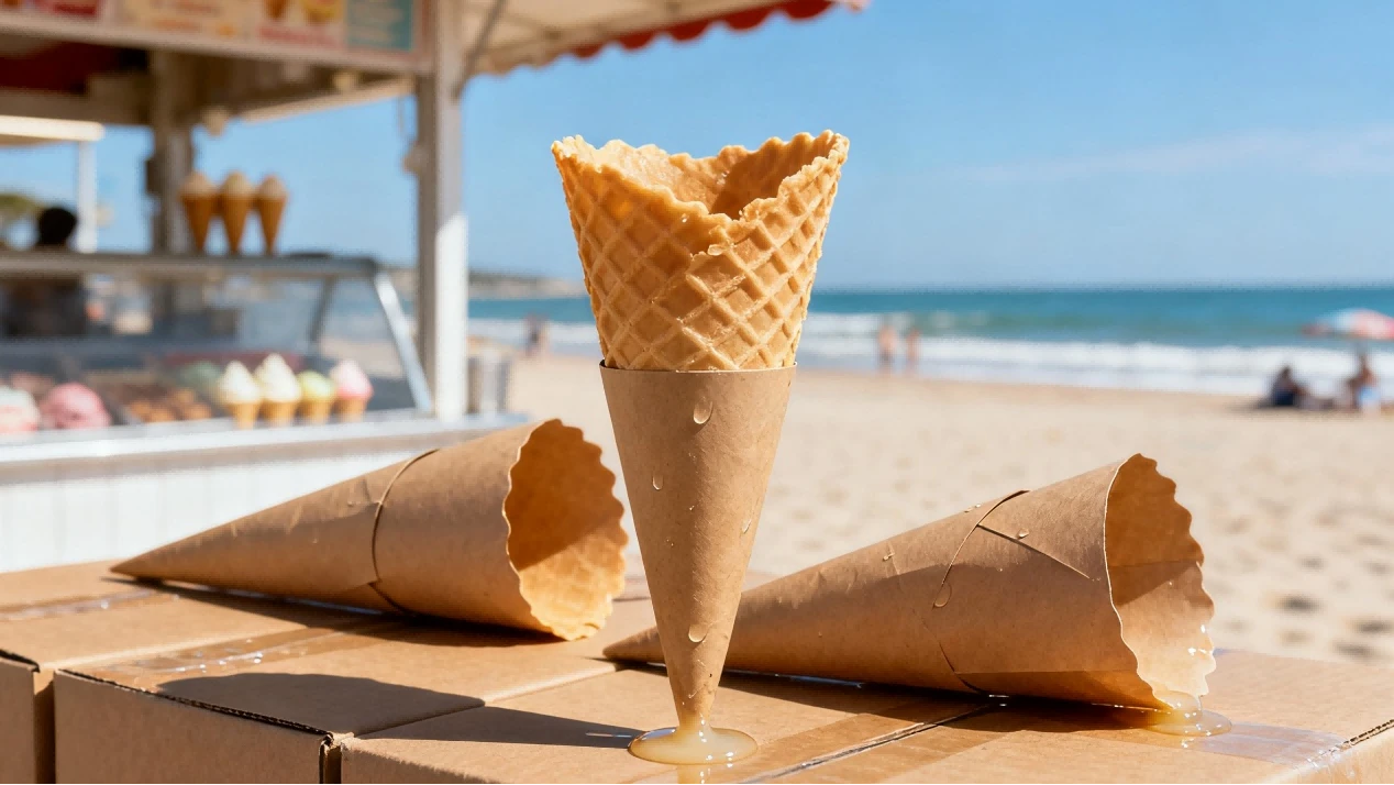 Custom Ice Cream Cone Wrappers 2 Custom Ice Cream Cone Wrappers 2